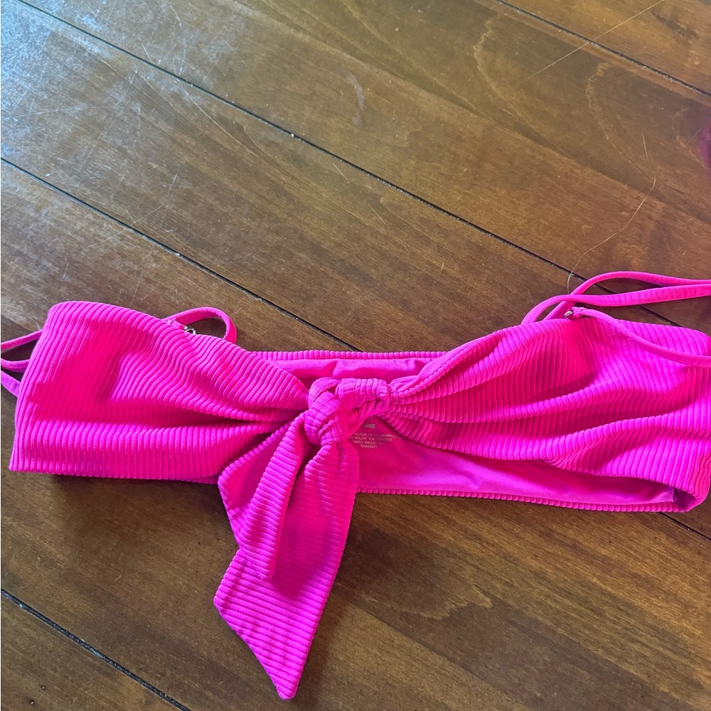 Frankie’s Bikini Hot Pink- Top Size large